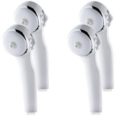 SAMWON COBRA 三段式多功能蓮蓬頭, 白色, 4個