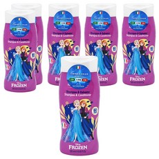 NATURAVERDE 冰雪奇緣 矢車菊滋潤洗髮潤髮露 4歲以上, 250ml, 6瓶