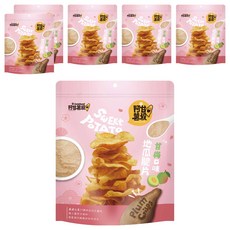 阿甘薯叔 地瓜脆片，甘梅口味，全素, 150g, 6包