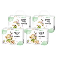 nabizam Magic Soft 黏貼型尿布 兒童通用, 176張, 小號(S)