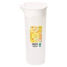 PEARL LIFE 珍珠金屬 coolia系列 冷水壺 附濾網, 透明色 + 白色, 1.1L, 1個