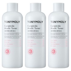 TONYMOLY 神經醯胺彈潤保濕化妝水, 500ml, 3瓶