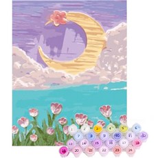 生活主題DIY油畫披風畫, 3