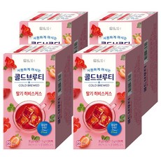 담터 콜드브루티 딸기히비스커스, 1.5g, 20개입, 4개