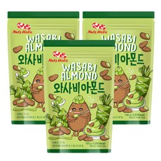 NutsHolic 芥末杏仁果, 180g, 3包