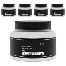 Bas 黑標 Basic Plus 生活除臭劑 正裝 夏日亞麻香, 5個, 350g