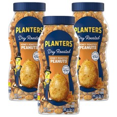 Planters 蜂蜜烤花生, 453g, 3罐