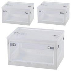 KEYWAY 聯府 經典5開式摺疊收納箱 YR50-1 50L, 白色, 3個