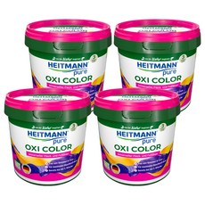 用於彩色衣物的純氧強力漂白劑, 4個, 500g