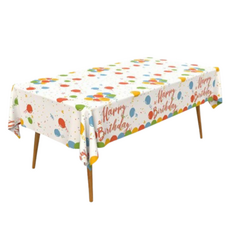 미니모 생일 파티 테이블 식탁보, H타입, 137cm x 183cm, 1개