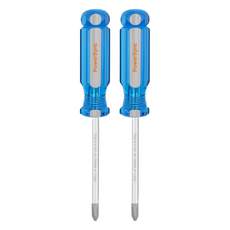 PowerSync 群加 帶磁十字起子 WDH-B04 PH0 x 3吋, 2支