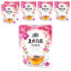 3點1刻 直火烏龍 玫瑰茶, 2.5g, 6包, 6盒