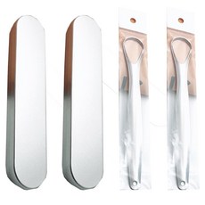 Joinmade金屬舌苔清潔器 10g+收納盒組, 2組