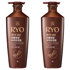 RYO 呂 紅蔘頭髮滋養弱酸性護髮素 白花香, 820ml, 2瓶