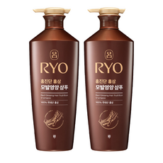 려 홍진단 홍삼 영양 샴푸, 820ml, 2개