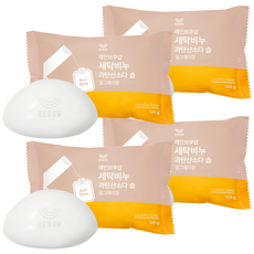 REBOW 過碳酸鈉皂 伯爵茶香洗衣皂, 4個, 160g