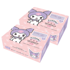 AQUA MASK 水舞生醫 三麗鷗兒童平面鋼印醫療口罩 酷洛米調皮款, 30片, 2盒, 薰衣草紫