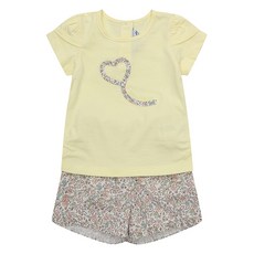 타티네쇼콜라 아동용 통기성 GP 엘라 플라워 상하의 세트