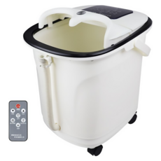 SUPA FINE 勳風 石墨烯觸控式電動滾輪足浴機 850W, HF-G6018, 白色