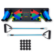 피티즘 멀티 푸쉬업바 키트 + 튜빙밴드, 혼합색상