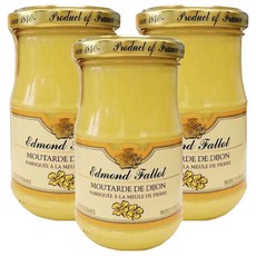 Edmond Fallot 法式芥末醬, 3個, 210g