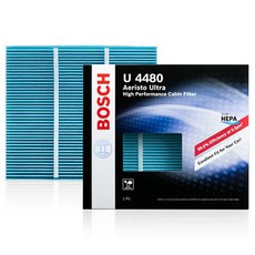 보쉬 에리스토 울트라 에어컨 히터 서브 헤파필터, U4499, 1개