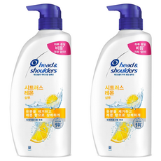헤드앤숄더 두피 토탈 솔루션 샴푸 시트러스 레몬, 800ml, 2개