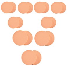 블루무역 메이크업 퍼프 NBR 퍼프, 36개, 스킨