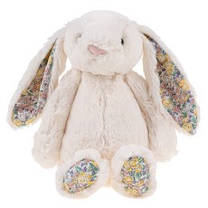 jELLYCAT Blossom Bunny碎花兔子玩偶, 31cm, 乳白色