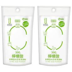 UdiLife 優的生活大師 檸檬酸, 300g, 2入