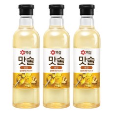 백설 맛술 생강, 500ml, 3개