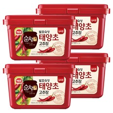 순창궁 태양초 고추장, 3kg, 4개