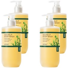 하라즈 다시마 바디워시 로즈마리향, 500ml, 4개