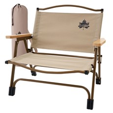 LOGOS Tradcanvas 輕巧組裝式低背椅, 米色, 1個