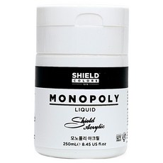 쉴드 모노폴리 아크릴물감 601 Mixing White, 250ml, 1색