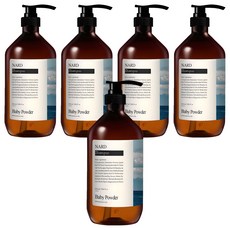 나드 리프레쉬 퍼퓸드 샴푸 베이비파우더향, 1L, 5개