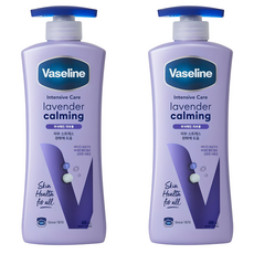 바세린 인텐시브 케어 라벤더 카밍 로션, 400ml, 2개