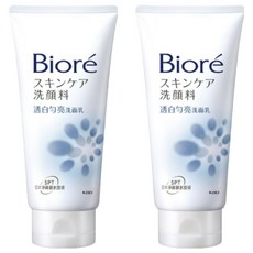 Biore 蜜妮 台灣公司貨 透白勻亮洗面乳, 100g, 2件
