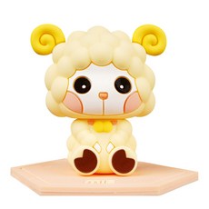 Herb Thyme Herb Farm公仔擴香瓶, Mie (羊) 紅色水果