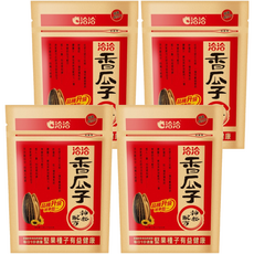 洽洽 香瓜子，精選葵瓜子，大顆易嗑，仁香美味, 225g, 4包