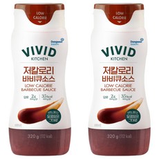 VIVID KITCHEN 低卡路里烤肉醬, 320g, 2個