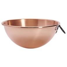 de Buyer 畢耶 鑄鐵單環全銅打蛋盆, 1個, 26cm