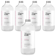 Stock 羊毛乾洗中性洗滌劑 正裝, 1000ml, 5個