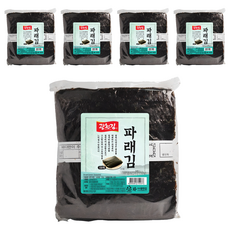 광천김 파래 생김 100매, 150g, 5개