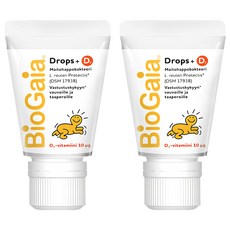 BioGaia 寶乖亞 嬰幼兒液體益生菌 D3 Plus, 10ml, 2條