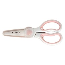 Koods 嬰幼兒食物剪刀 附保護套, 粉紅色, 1支
