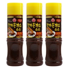 오뚜기 참깨 돈까스 소스 S, 470g, 3개