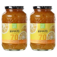 Cholocwon 蜂蜜柚子茶沖泡果醬, 1kg, 1入, 2個