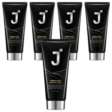 제이숲 프로페셔널 셀프 제모크림 바디용 그린티 향, 200ml, 5개