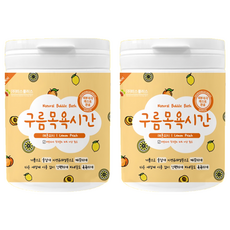 MISSPLUS 綿綿雲朵泡泡兒童入浴劑 檸檬蜜桃, 500g, 2罐